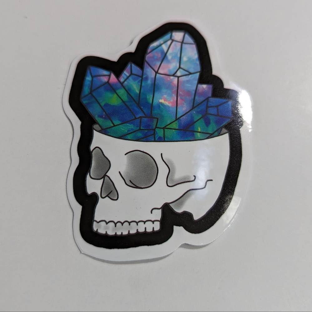 Crystal Skull sticker